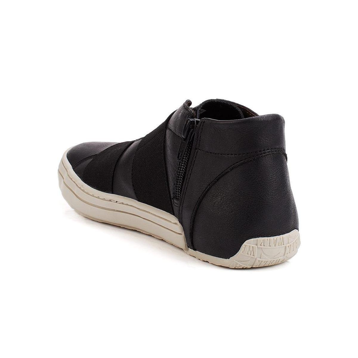 Tênis Sidewalk Cano Alto Fly Feminino - Preto | Netshoes