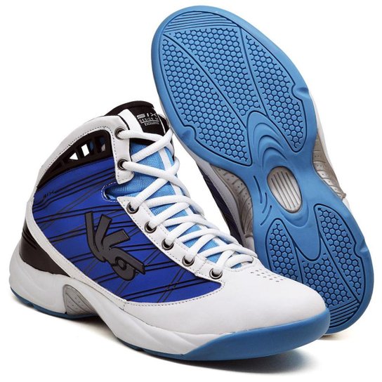 Tênis Six Street Basquete Masculino Get Up Original Branco Azul - Branco é ruim? Tênis Six Street Basquete Masculino Get Up Original Branco Azul - Branco é boa?