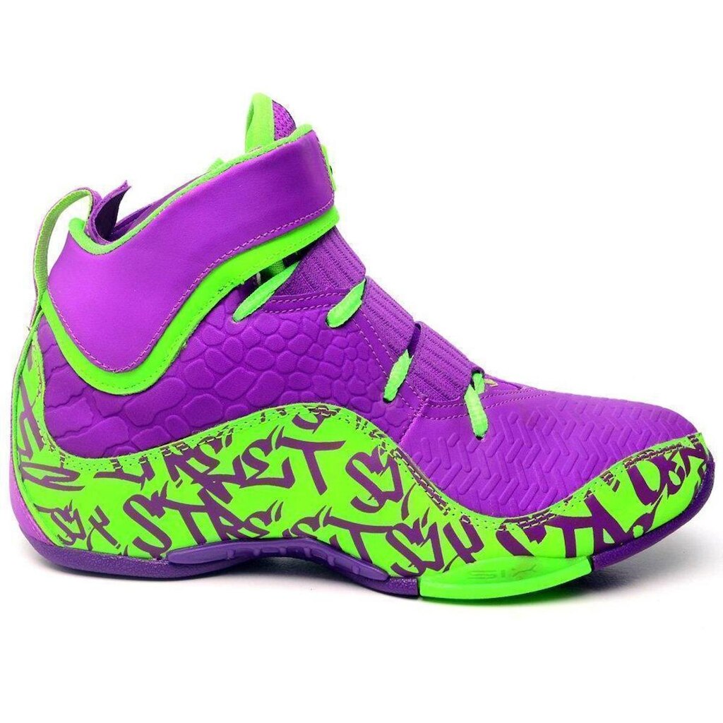Tenis Six Street Impact - Roxo E Verde