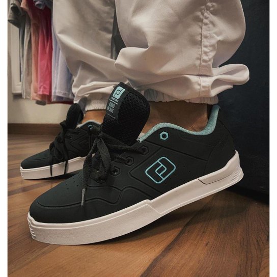 Tênis Skate Freeday Beat Masculino Pro Oficial - Azul+Branco Menor preço em Tênis Skate Freeday Beat Masculino Pro Oficial - Azul+Branco