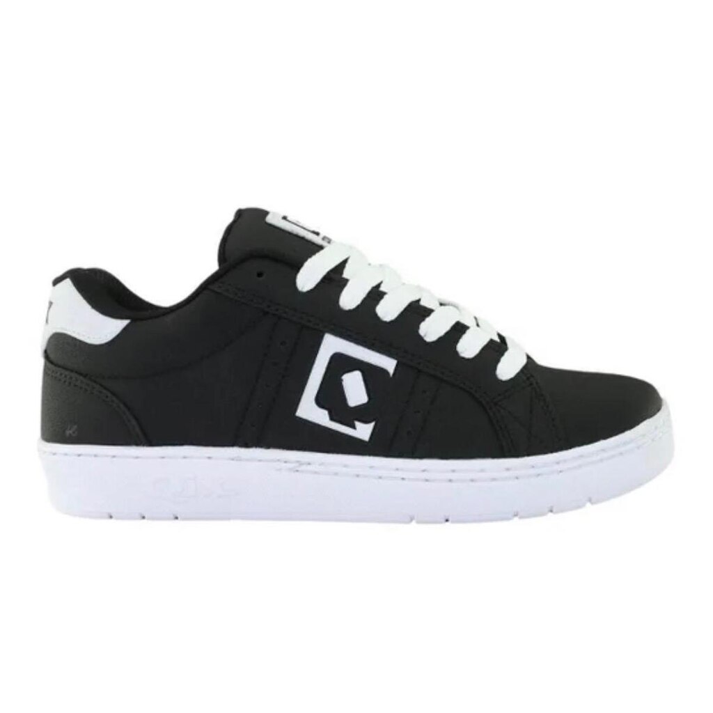 Tênis Skate Qix Combat Slim Preto Branco