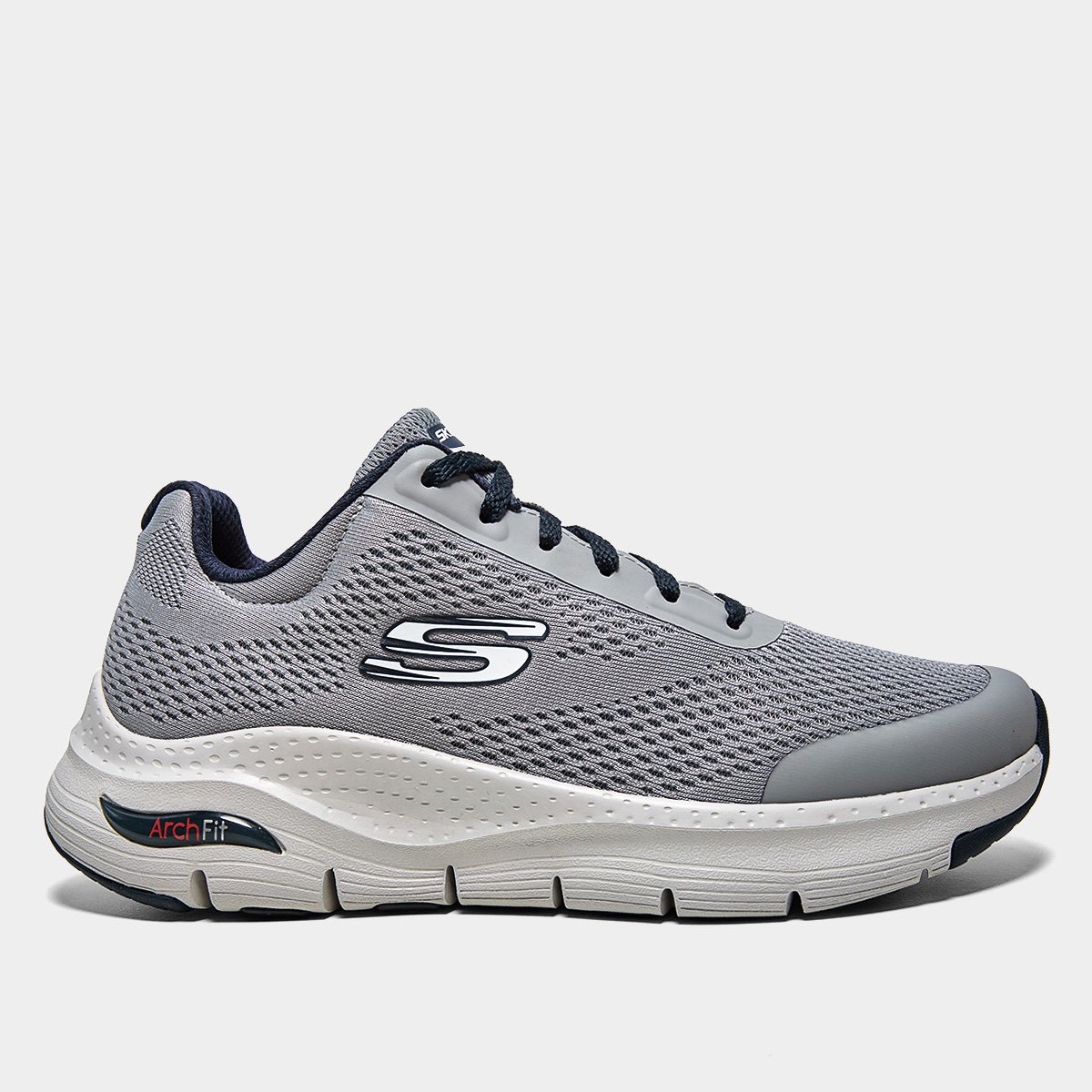 Tênis Skechers Arch Fit Masculino Menor preço em Tênis Skechers Arch Fit Masculino