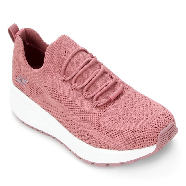 Tênis Skechers Bobs Sparrow 2.0 Allegiance Crew Feminino - Rosa é boa?