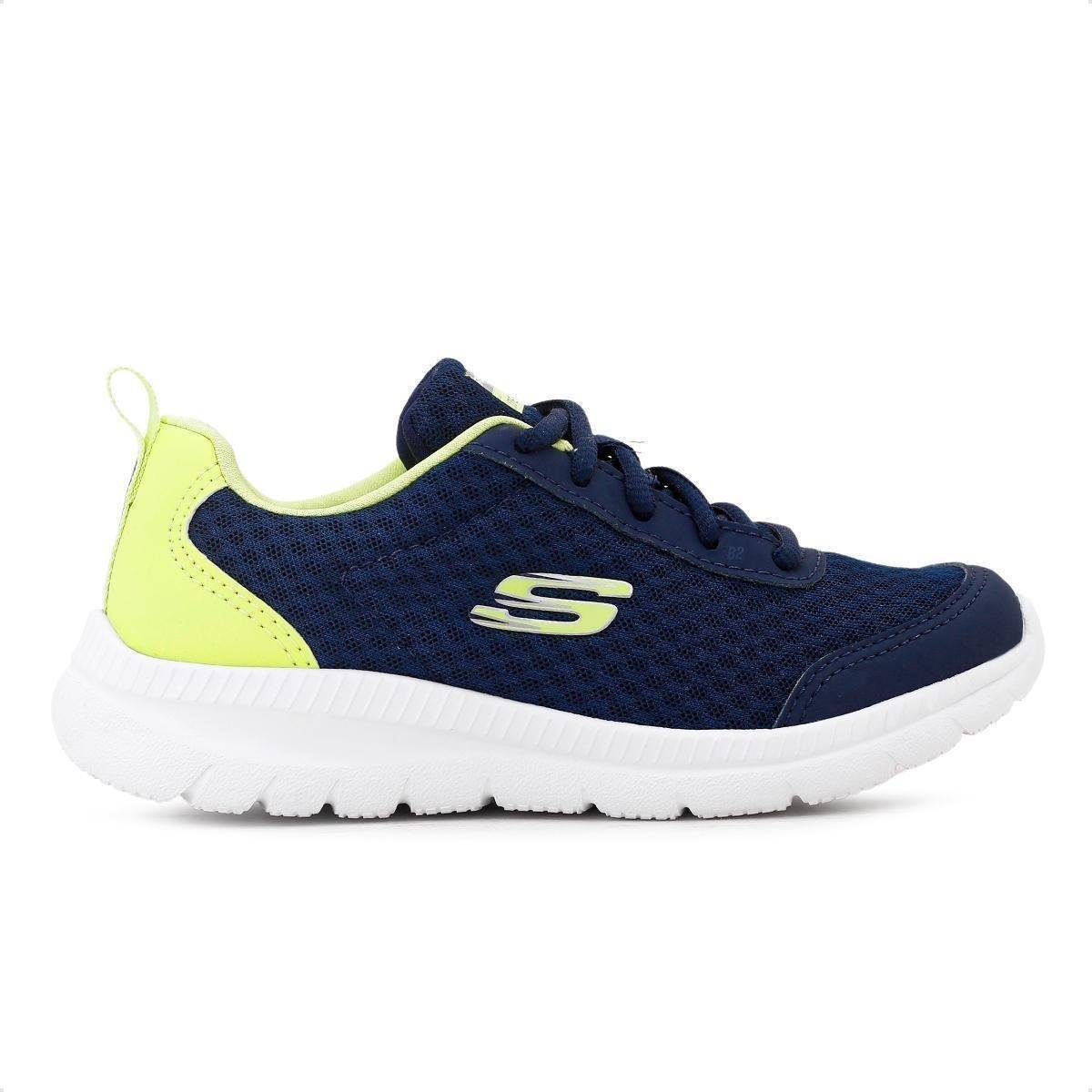 Tênis Skechers Bountiful Juvenil Menor preço em Tênis Skechers Bountiful Juvenil