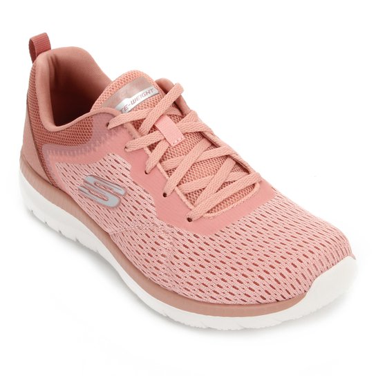 Tênis Skechers Bountiful Quick Path Feminino - Rosê é ruim? Tênis Skechers Bountiful Quick Path Feminino - Rosê é boa?