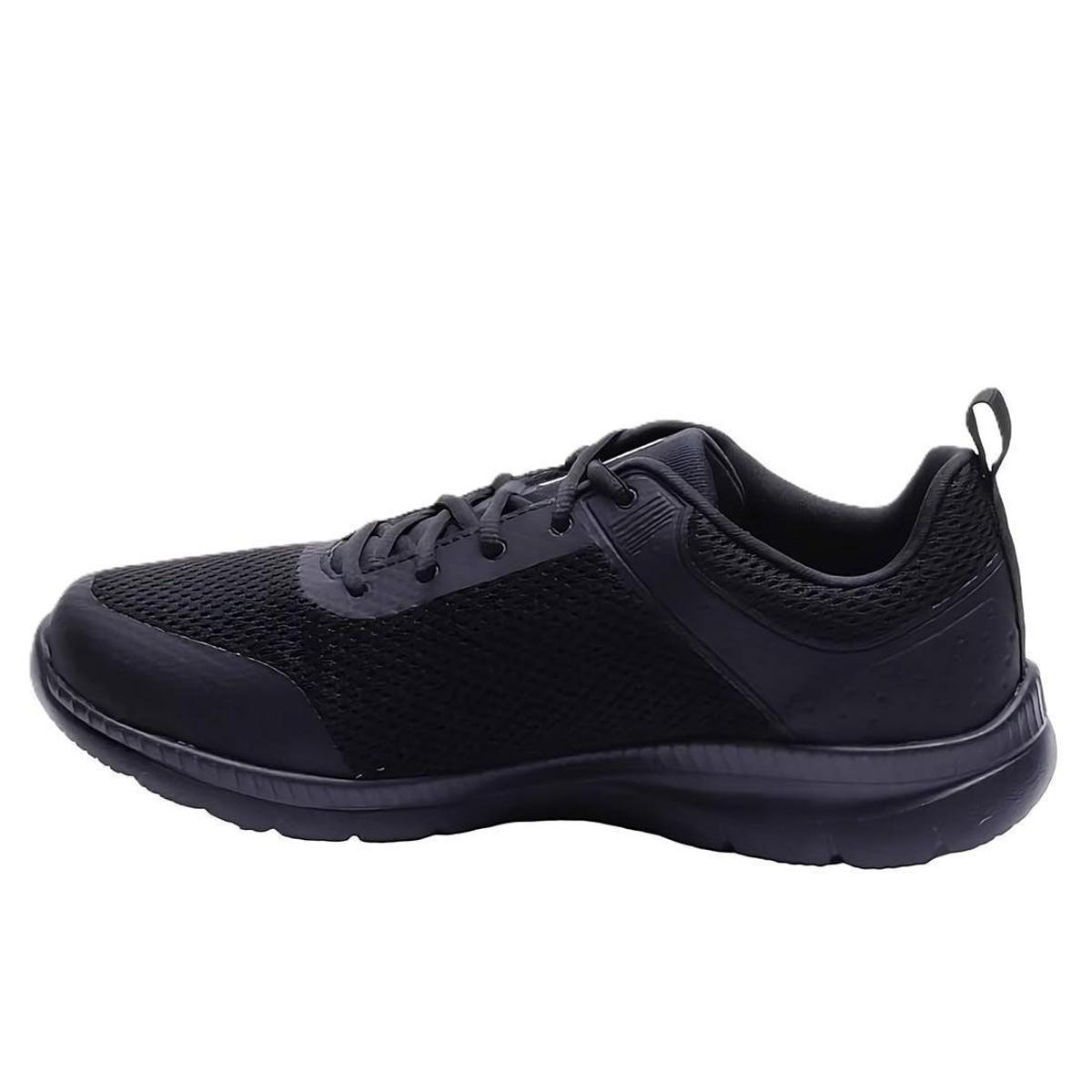 Tenis Skechers Preto Bountiful em promoção na Netshoes!