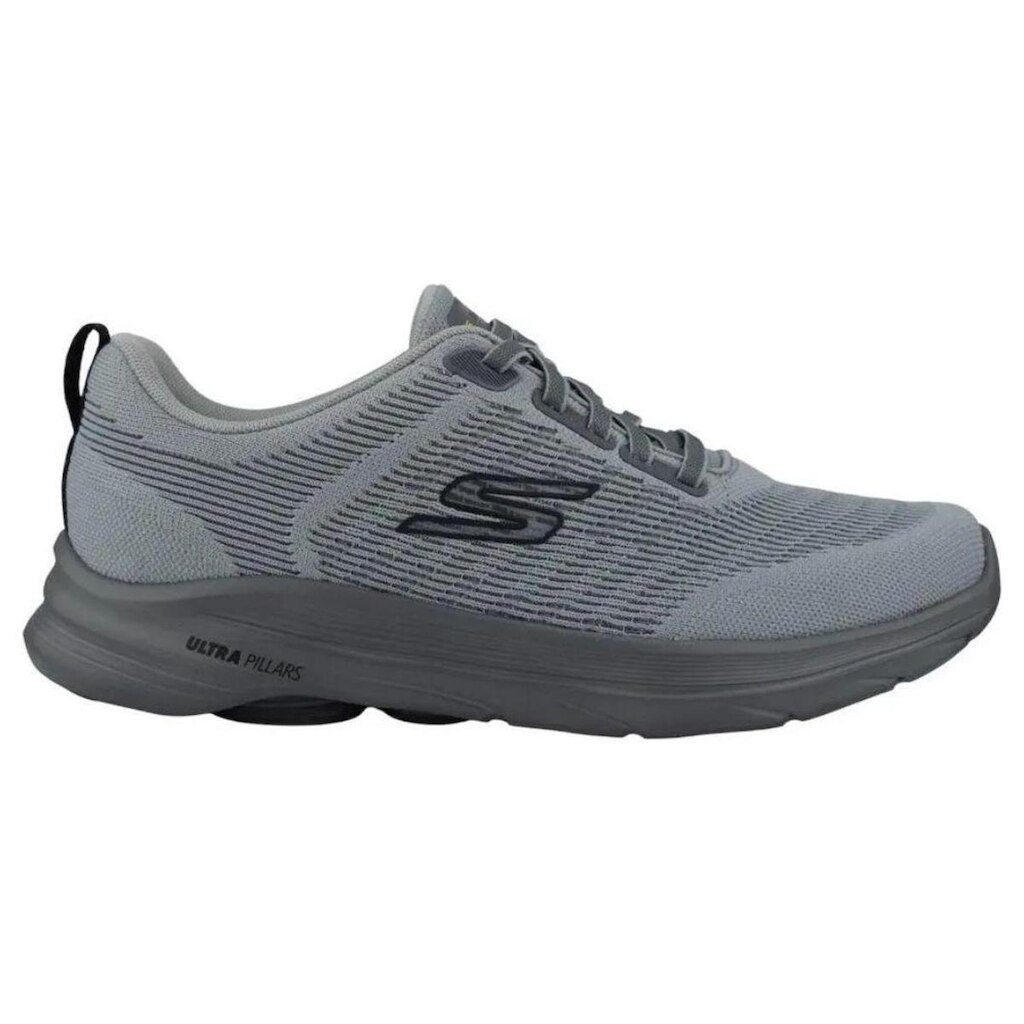 Tenis Skechers Cinza Masculino Original 216782
