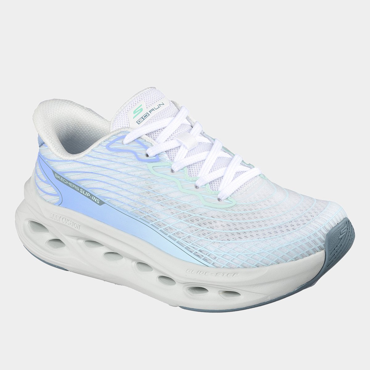 Tênis Skechers Cushioning Glide-Step Slip Ins Feminino - 1