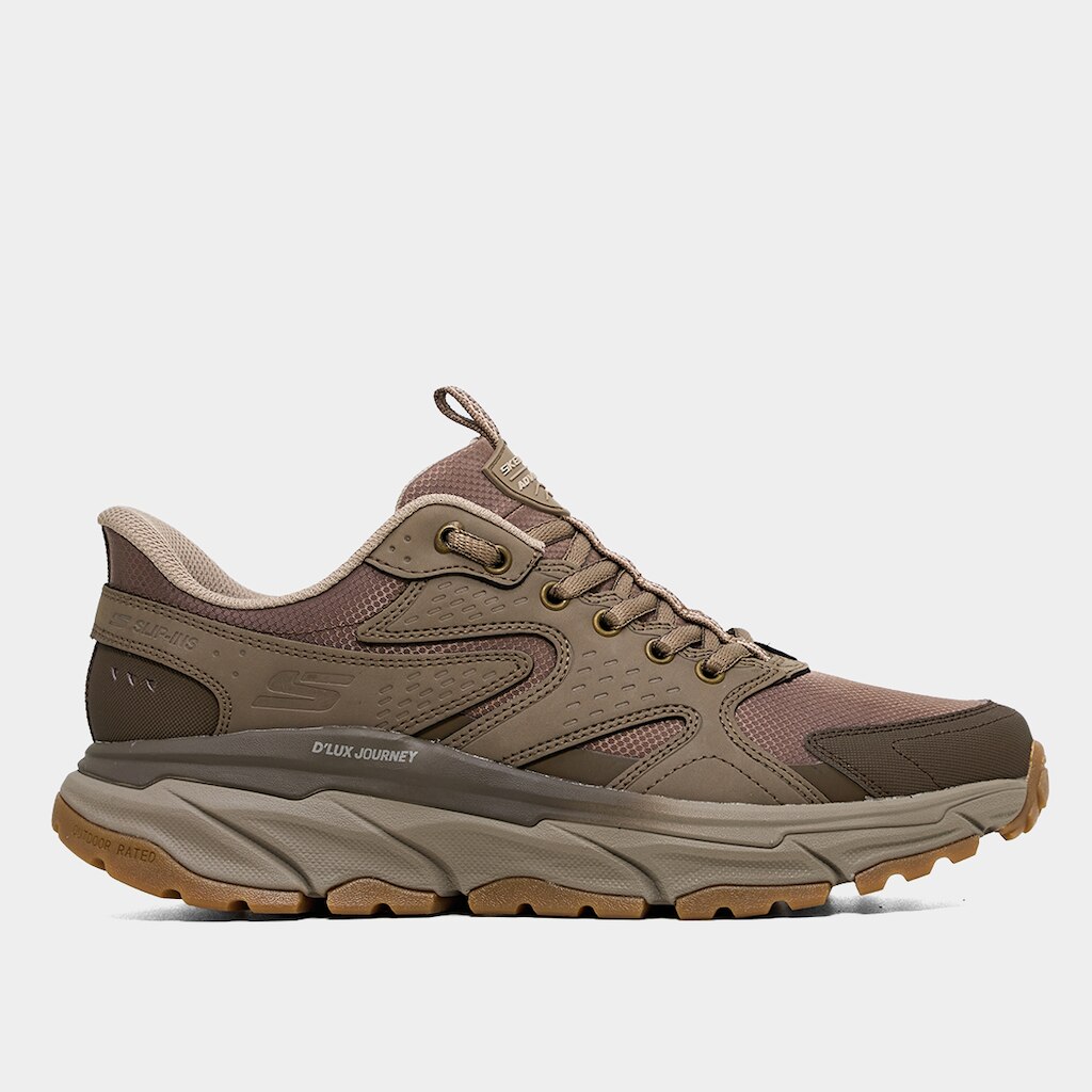 Tênis Skechers D'Lux Journey-Sand Point Cree Masculino