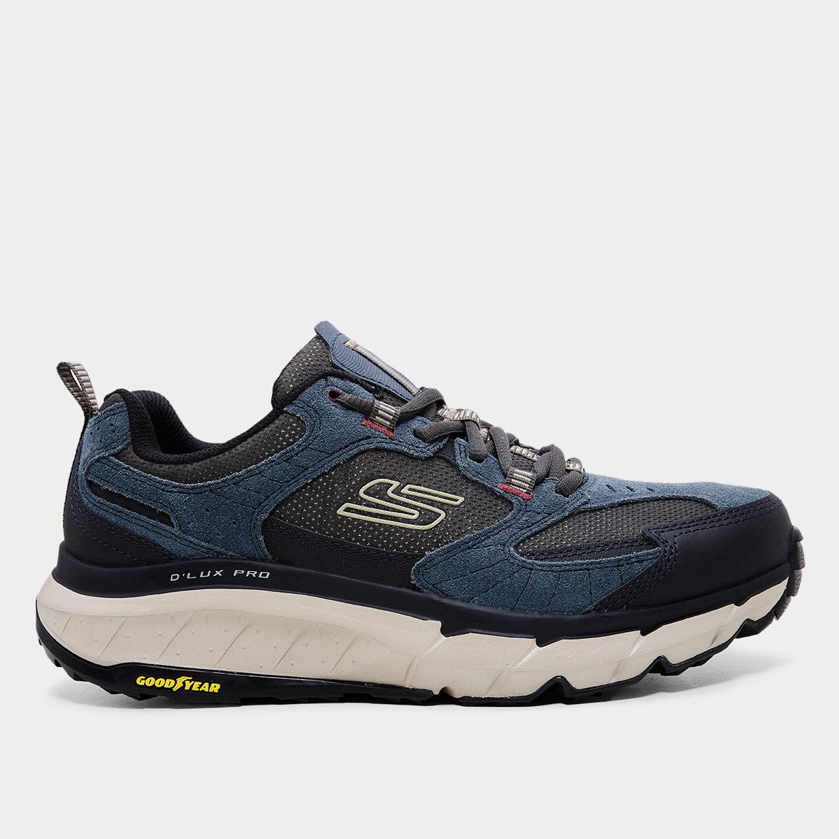 Tênis Skechers D'Lux Pro Masculino Menor preço em Tênis Skechers D'Lux Pro Masculino