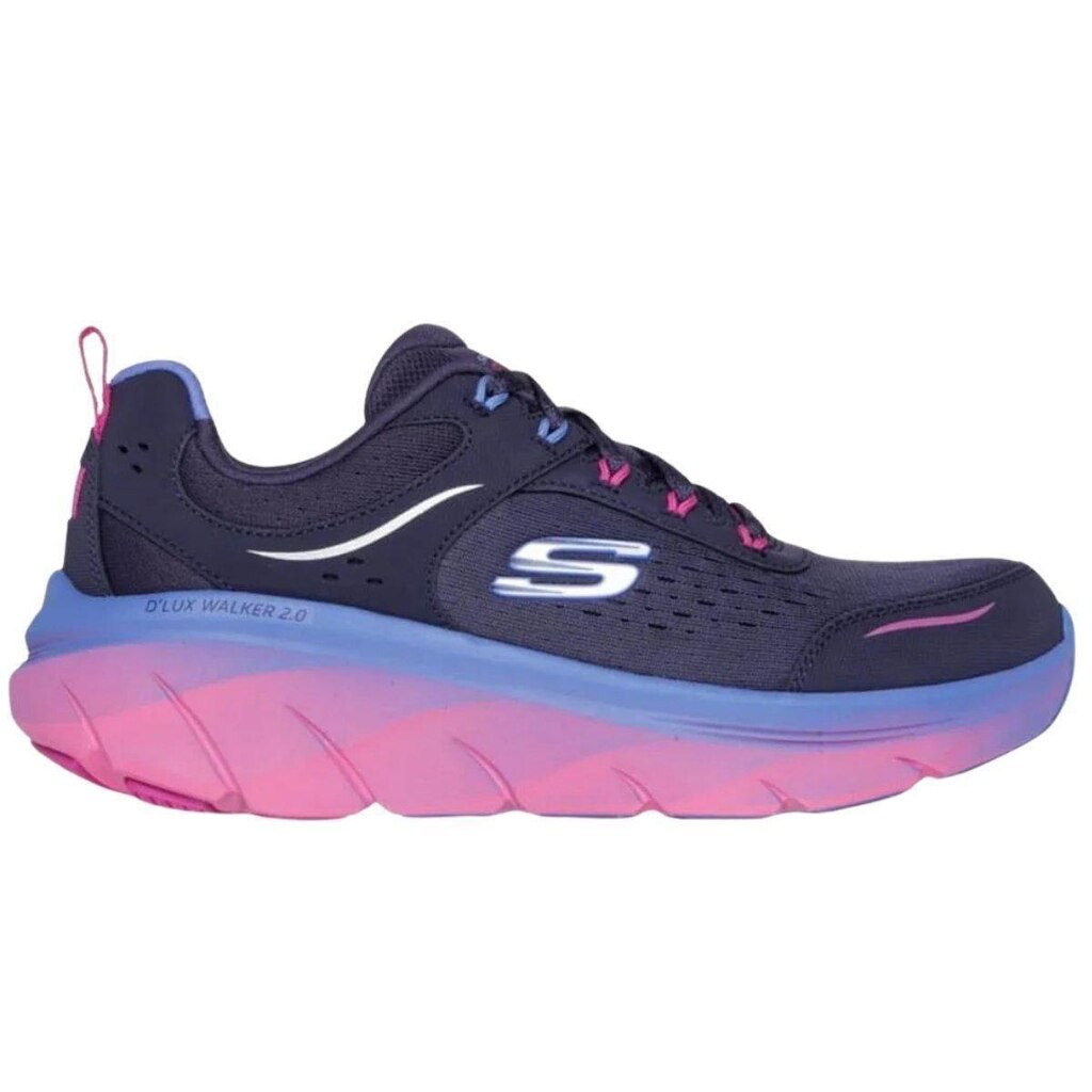 Tenis Skechers Dlux Walker 2.0 Neon Sites Feminino