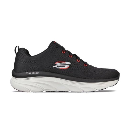Tênis Skechers D'lux Walker Meerno Masculino - Preto Menor preço em Tênis Skechers D'lux Walker Meerno Masculino - Preto