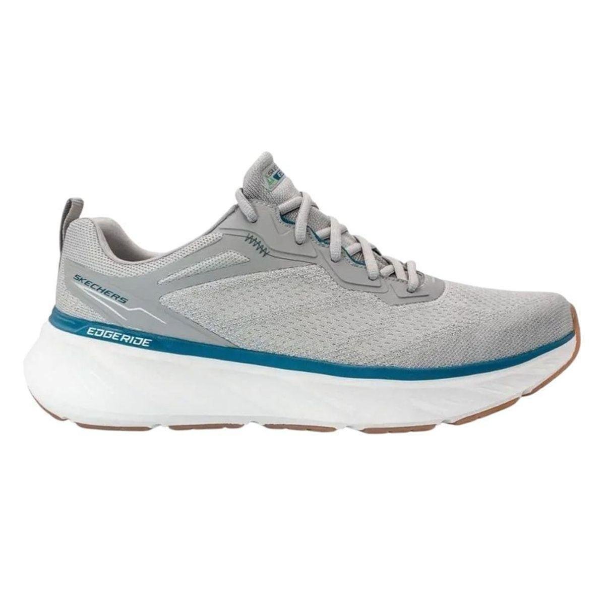 Tênis Skechers Edgeride Exxo Masculino - Cinza 43 Menor preço em Tênis Skechers Edgeride Exxo Masculino - Cinza 43