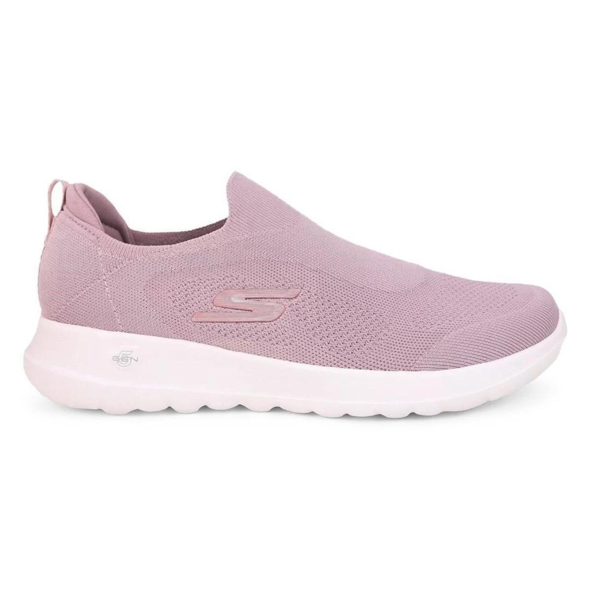 Tênis Skechers Feminino Slip on Go Walk Joy - True Idea Menor preço em Tênis Skechers Feminino Slip on Go Walk Joy - True Idea