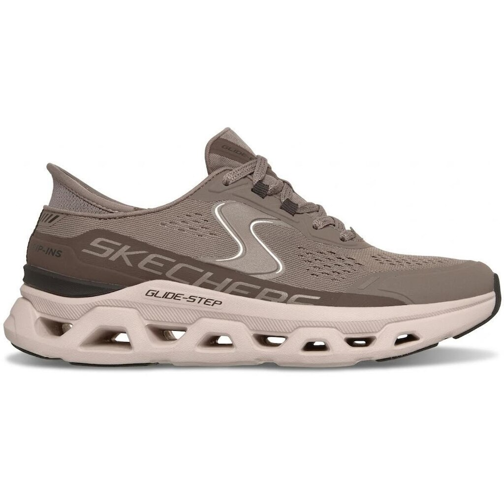 Tênis Skechers Glide Step Altus Feminino Castanho