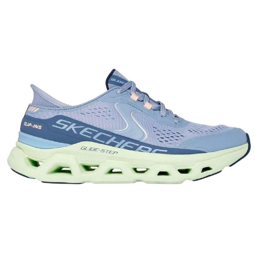 Tênis Skechers Glide-Step Atlus Feminino - Azul 39