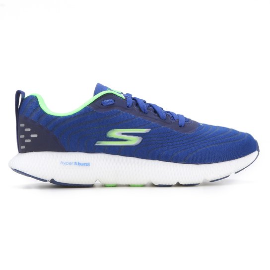 Tênis Skechers Go Run 8 Bionic Masculino - Azul+Verde Limão é ruim? Tênis Skechers Go Run 8 Bionic Masculino - Azul+Verde Limão é boa?