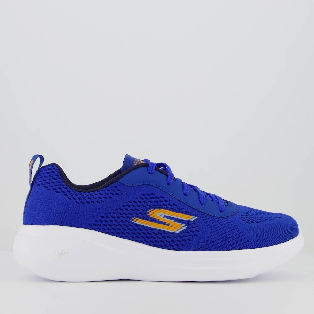 Tênis Skechers Go Run Fast Azul e Branco
