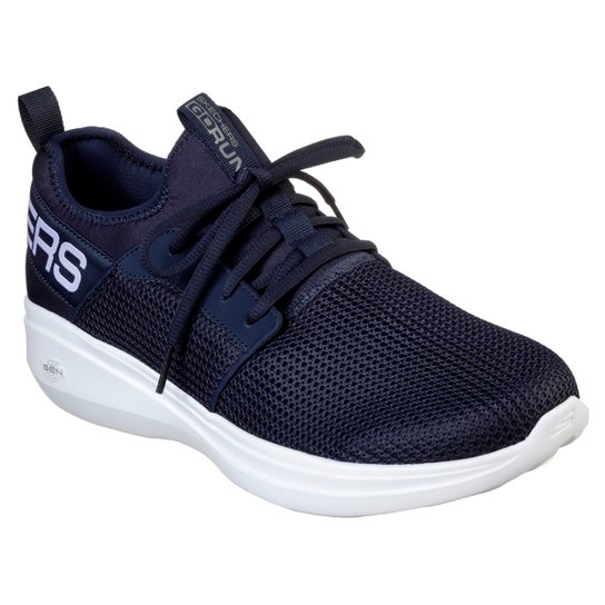 Tênis Skechers Go Run Fast Valor Masculino - Azul Escuro