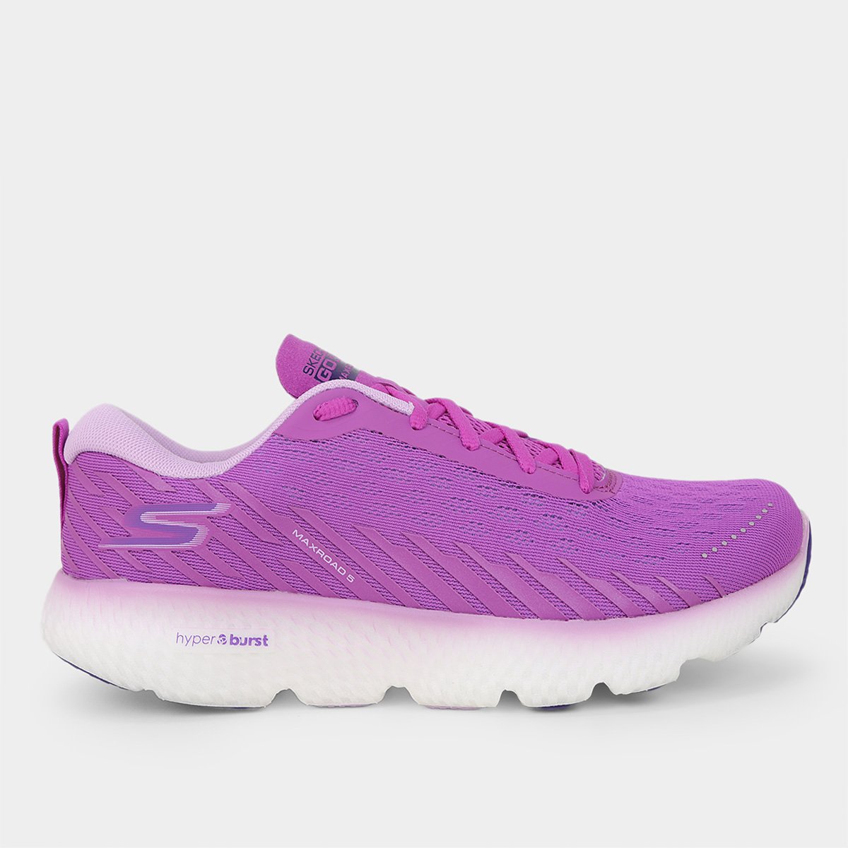 Tênis Skechers Go Run Maxroad 5 Feminino - Roxo | Netshoes