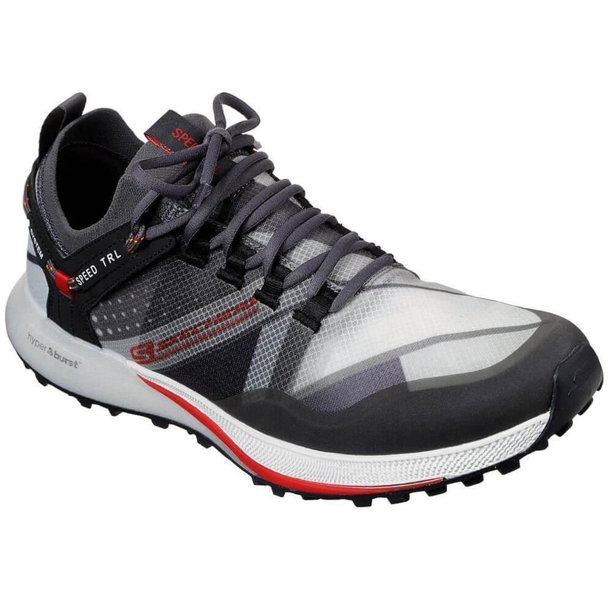 T nis Skechers Go Run SPEED TRAIL Hyper Masculino Preto T nis Skechers Go Run SPEED TRAIL Hyper Masculino Preto