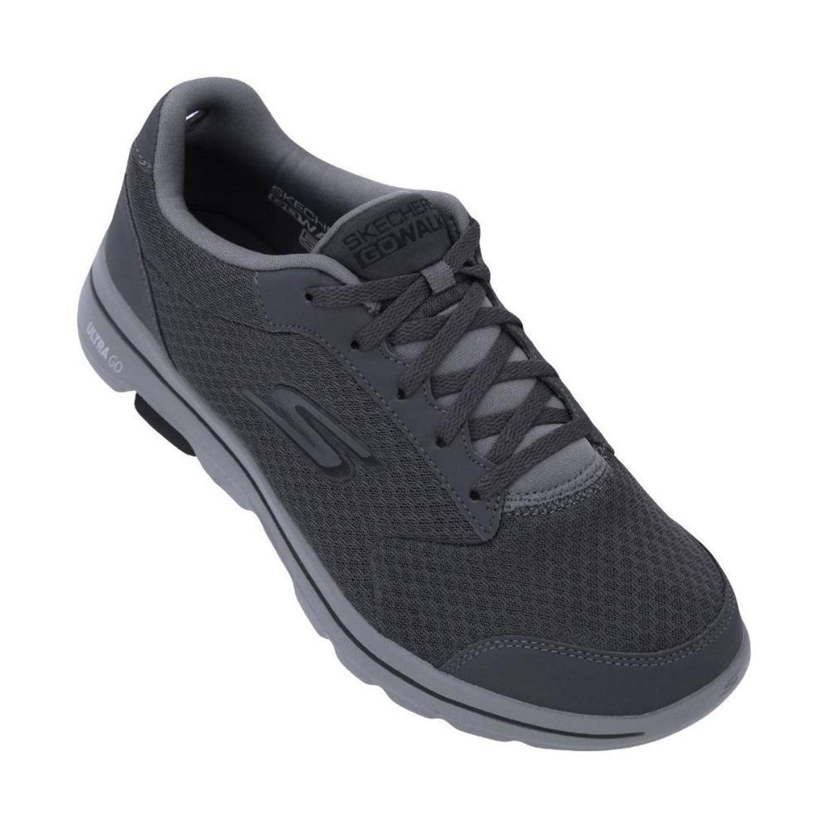 Tênis Skechers Go Walk 5 Qualify Masculino 55509-CCBK | Netshoes
