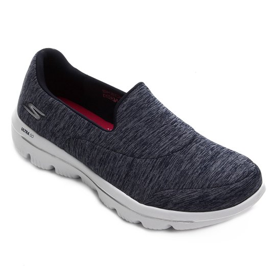 Tênis Skechers Go Walk Evolution Ultra Feminino - Azul+Branco