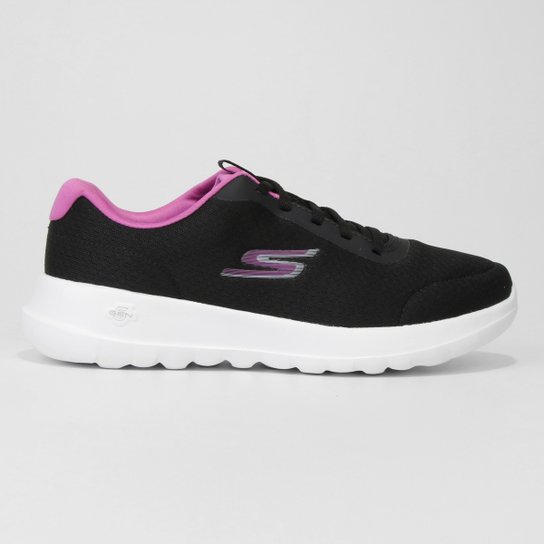 Tênis Skechers Go Walk Joy Ecstatic Feminino - Preto+Roxo é ruim? Tênis Skechers Go Walk Joy Ecstatic Feminino - Preto+Roxo é boa?