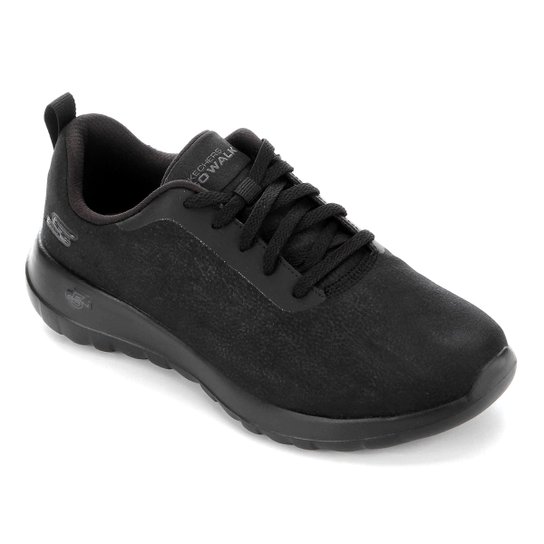 Tênis Skechers Go Walk Joy Feminino - Preto Menor preço em Tênis Skechers Go Walk Joy Feminino - Preto