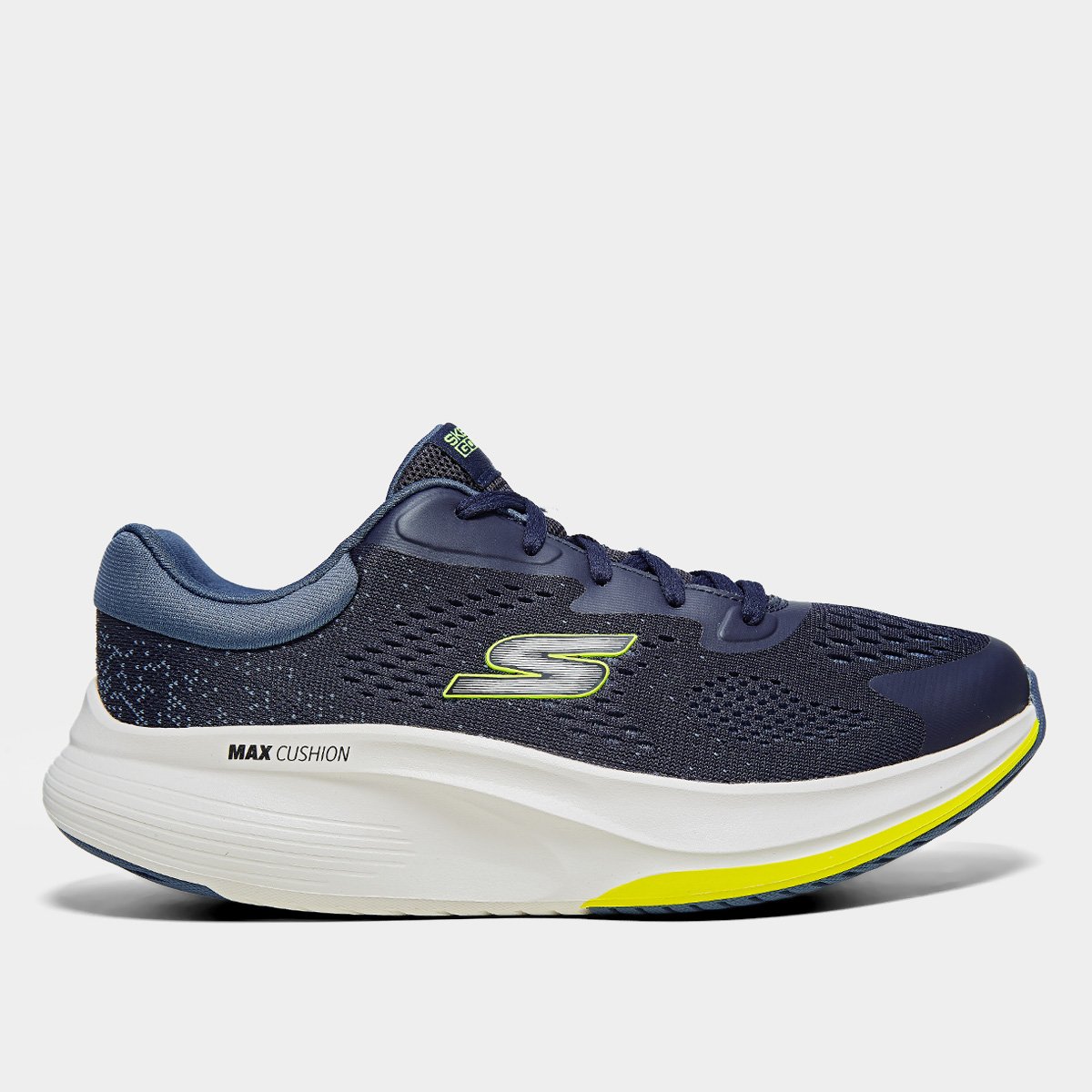 Tênis Skechers Go Walk Max Walker Masculino Azul+Verde