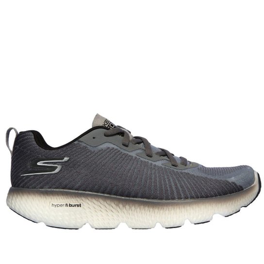 Tênis Skechers GOrun Maxroad 4+ Plus Masculino - Cinza Menor preço em Tênis Skechers GOrun Maxroad 4+ Plus Masculino - Cinza