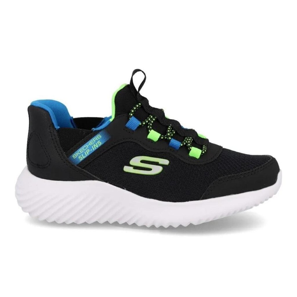 Tênis Skechers Infantil Bounder Brisk Burst Preto
