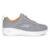 Tênis Skechers Masculino Go Run Fast-Quake - Cinza+Laranja