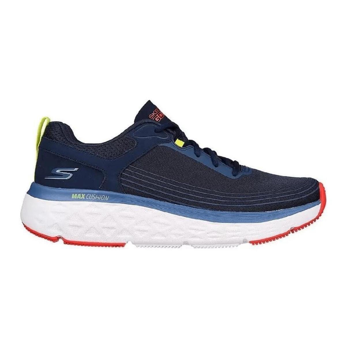 Tênis Skechers Max Cushioning Delta - Relief - Azul marinho Menor preço em Tênis Skechers Max Cushioning Delta - Relief - Azul marinho