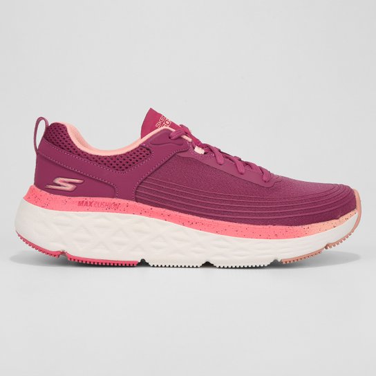 Tênis Skechers Max Cushioning Delta Sunny Road Feminino - Rosa Menor preço em Tênis Skechers Max Cushioning Delta Sunny Road Feminino - Rosa