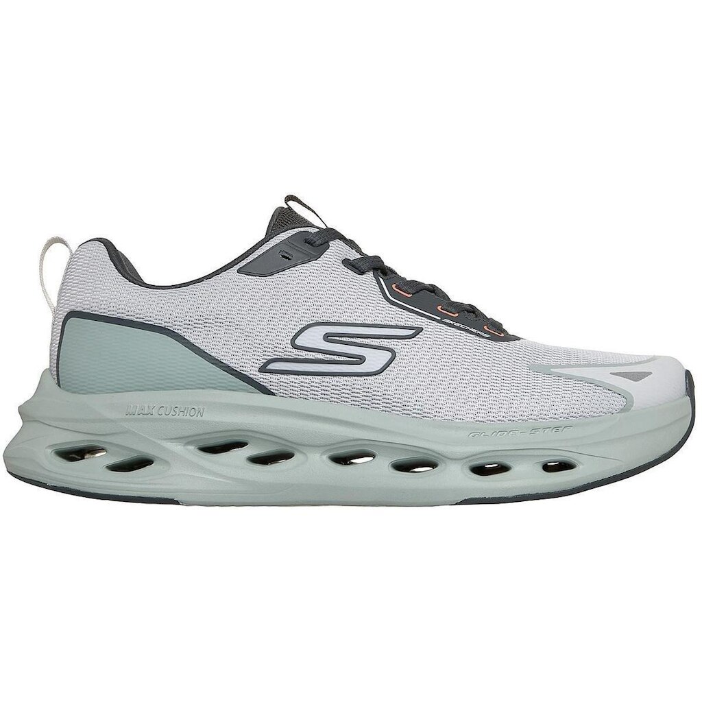 Tênis Skechers Max Cushioning Glide Step Masculino Cinza