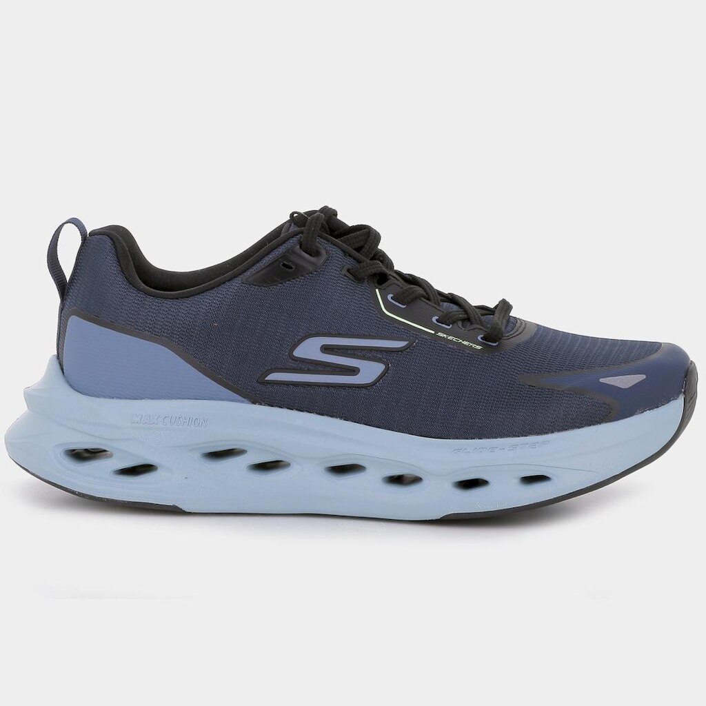 Tênis Skechers Max Cushioning Glide Step Masculino Marinho