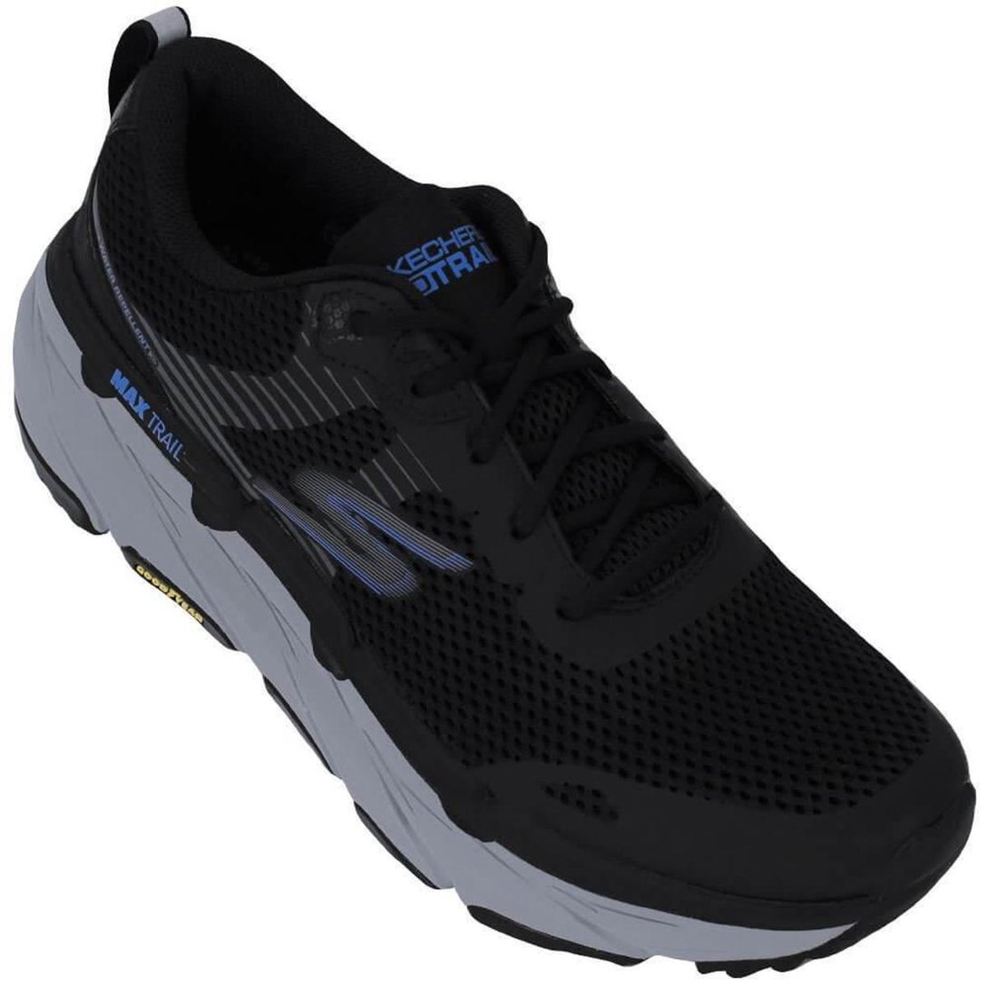 Tênis Skechers Max Cushioning Premier Trail Masculino Preto Netshoes