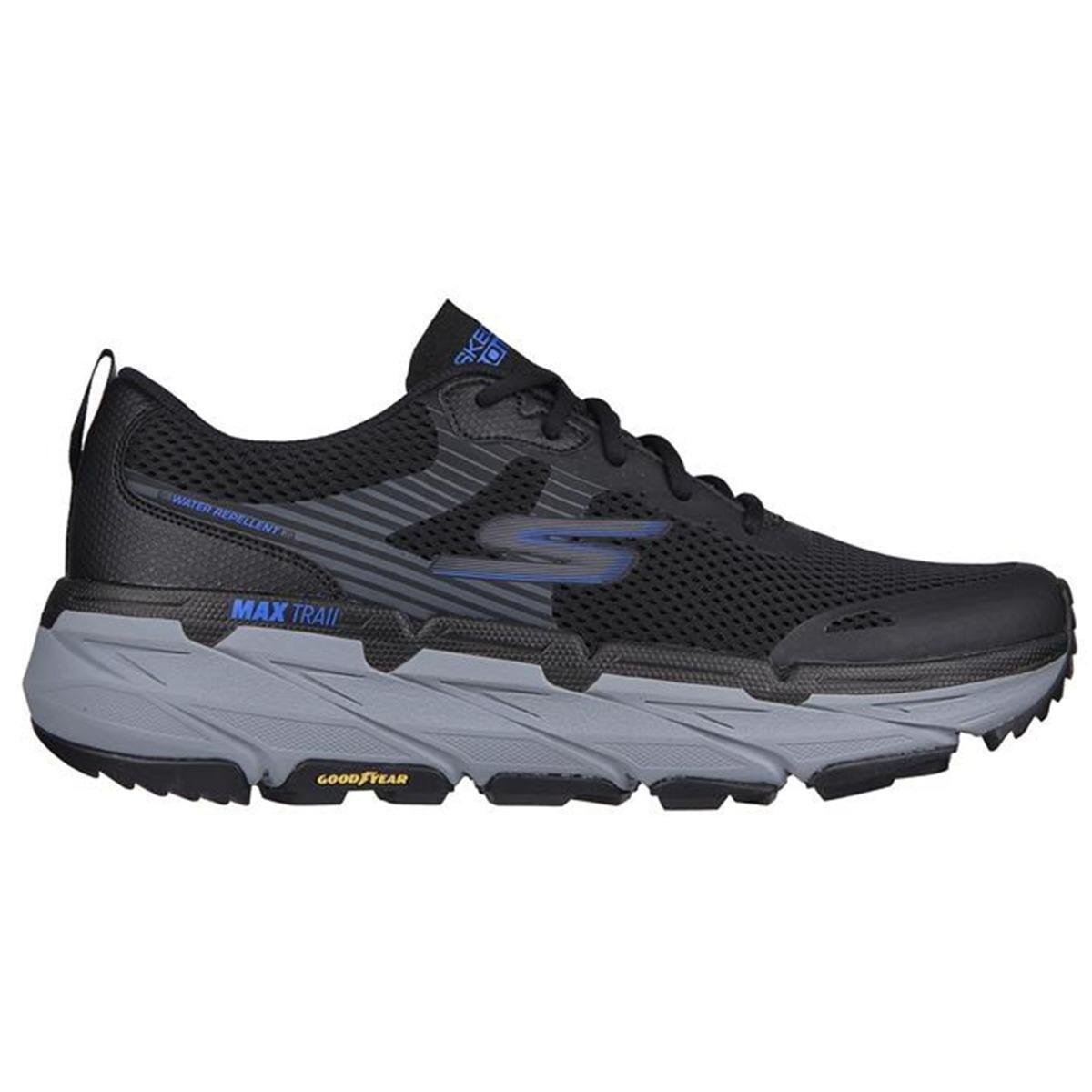 TÊNIS SKECHERS MAX CUSHIONING PREMIER TRAIL Preto Netshoes