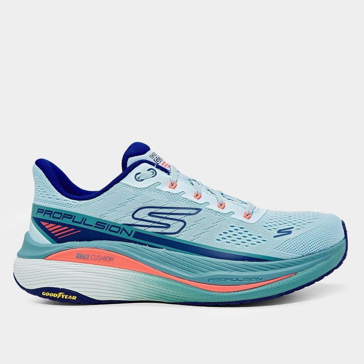 Tênis Skechers Max Cushioning Propulsion Feminino Menor preço em Tênis Skechers Max Cushioning Propulsion Feminino