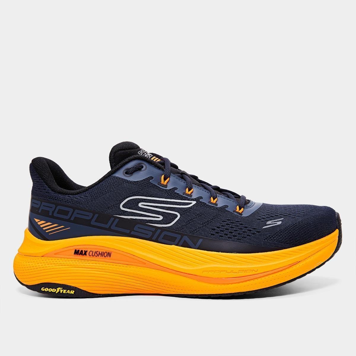 Tênis Skechers Max Cushioning Propulsion Masculino Menor preço em Tênis Skechers Max Cushioning Propulsion Masculino