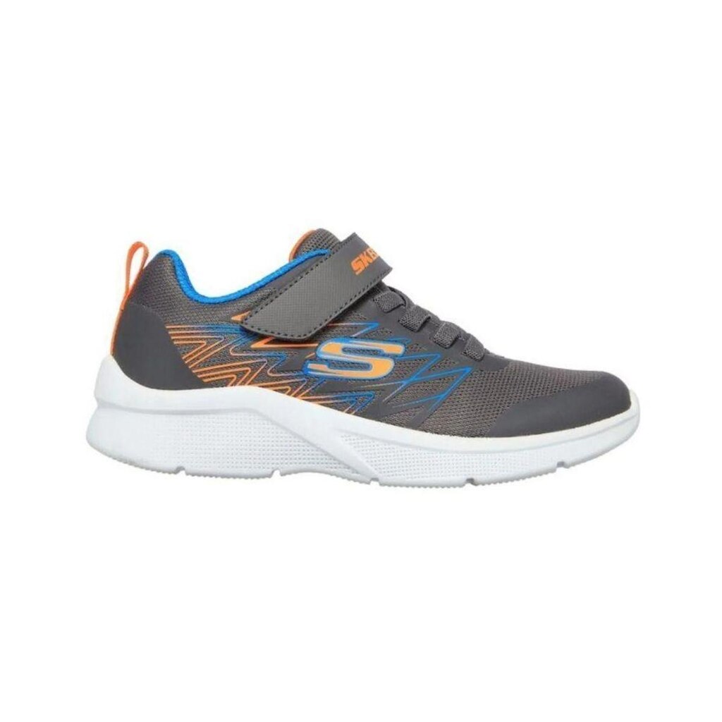 TENIS SKECHERS MICROSPEC 403770L/GYBL CINZA