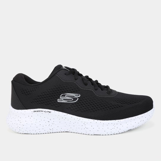 Tênis Skechers Skech-Lite Pro-Broad Masculino - Preto+Branco Menor preço em Tênis Skechers Skech-Lite Pro-Broad Masculino - Preto+Branco