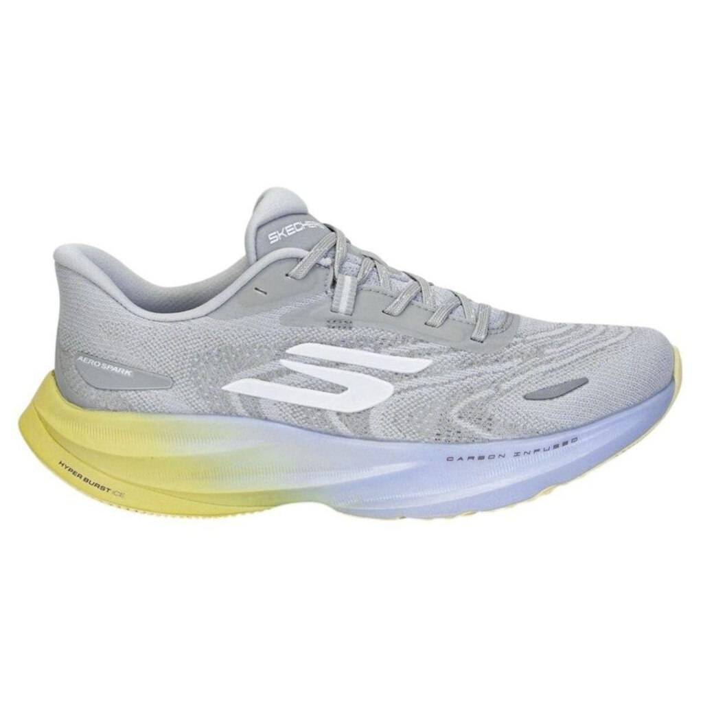 Tênis Skechers SKX Aero Spark Feminino - Cinza 34