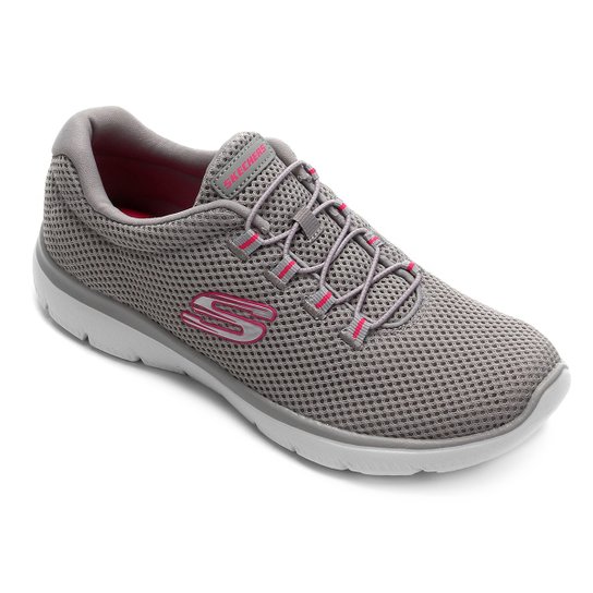 Tênis Skechers Summits-Quick Lapse Feminino - Cinza e Pink é ruim? Tênis Skechers Summits-Quick Lapse Feminino - Cinza e Pink é boa?