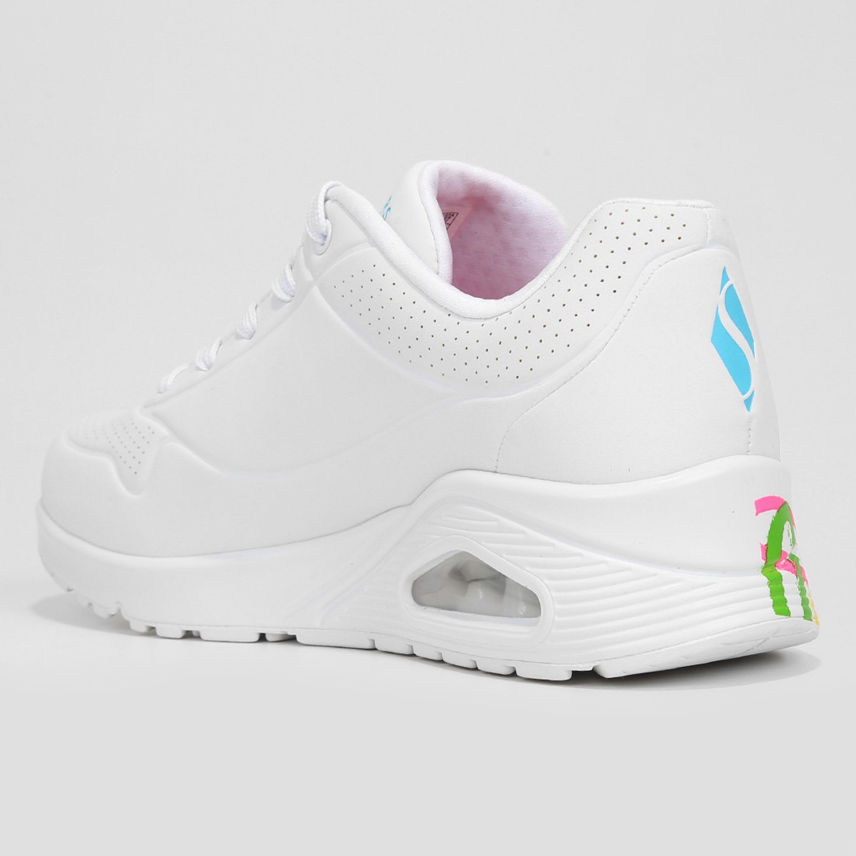 Tênis Skechers Uno Highlight Love Feminino - Colorido | Netshoes