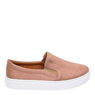 TÊNIS SLIP ON ACAMURÇADO BEGE