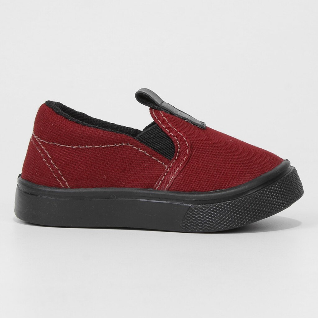 Tênis Slip On Bebê Fatal Bunny Básico Cano Baixo