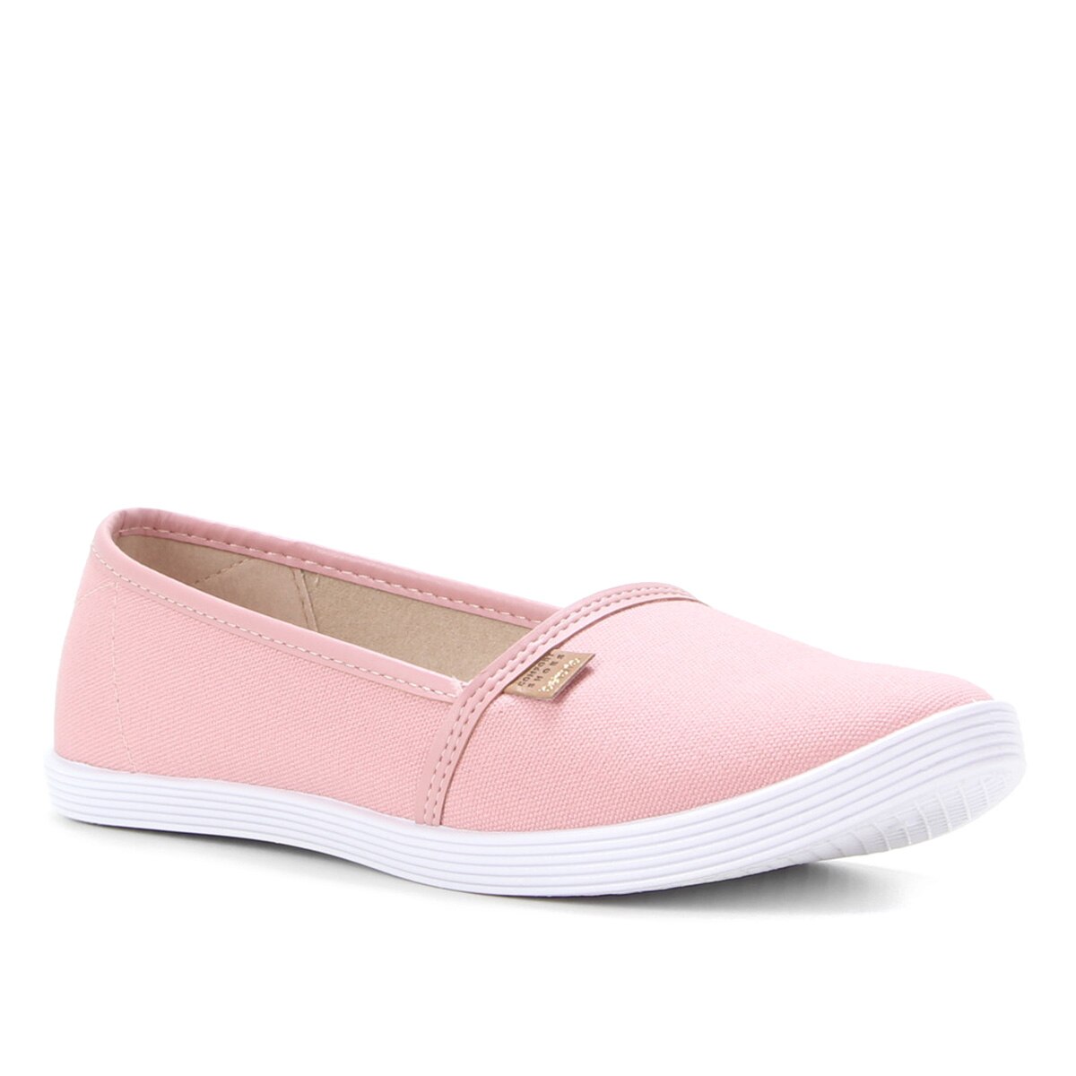 Tênis Slip On Beira Rio Liso Feminino - Rosa | Netshoes