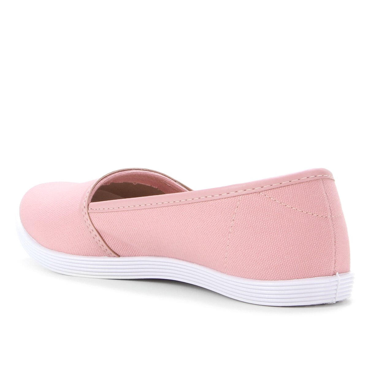 Tênis Slip On Beira Rio Liso Feminino - Rosa | Netshoes